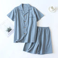 Plaid Cotton Lounge Set