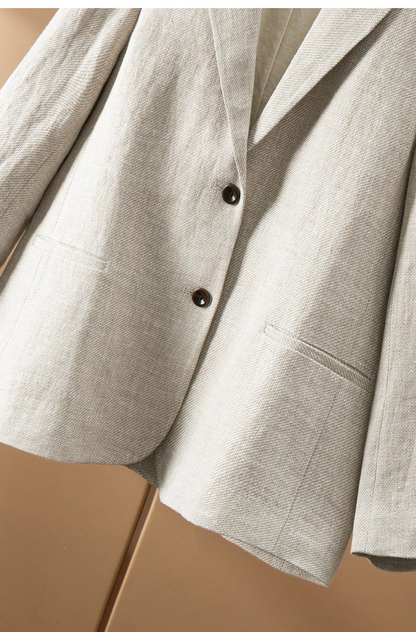 Linen Silhouette Blazer