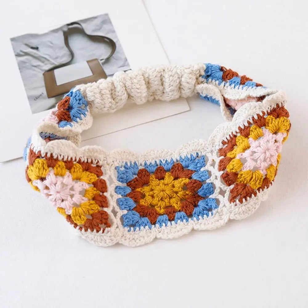 Floral Knit Headband