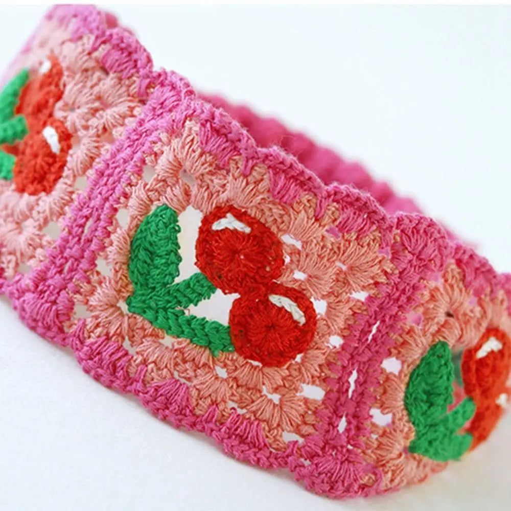 Floral Knit Headband