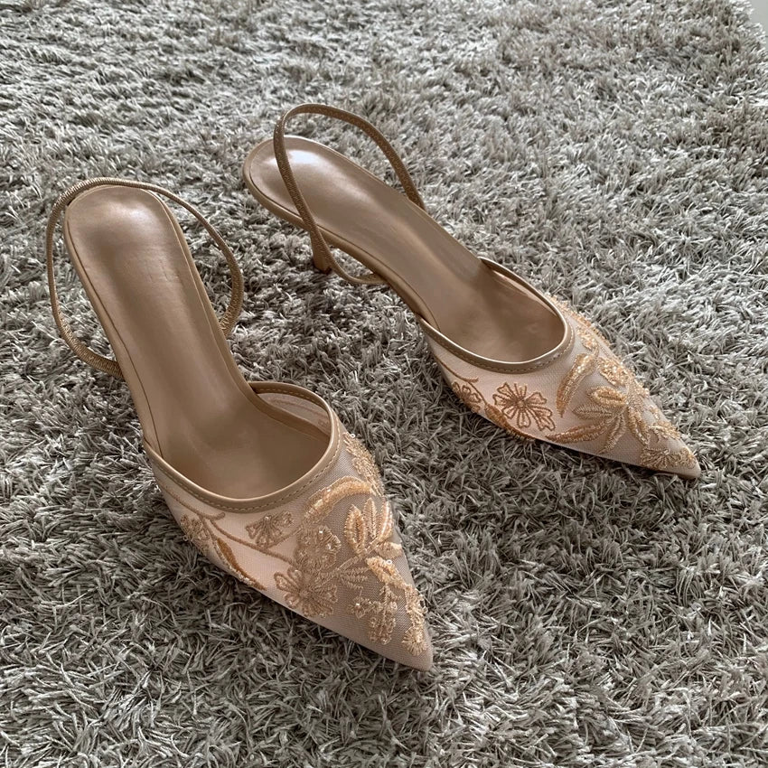 Chic Bead Sandals