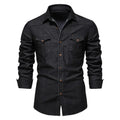 RivetFlex Denim Shirt