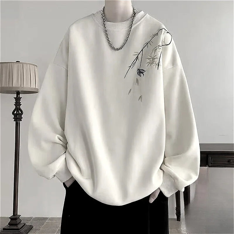 Aviary Print Sweatshirt