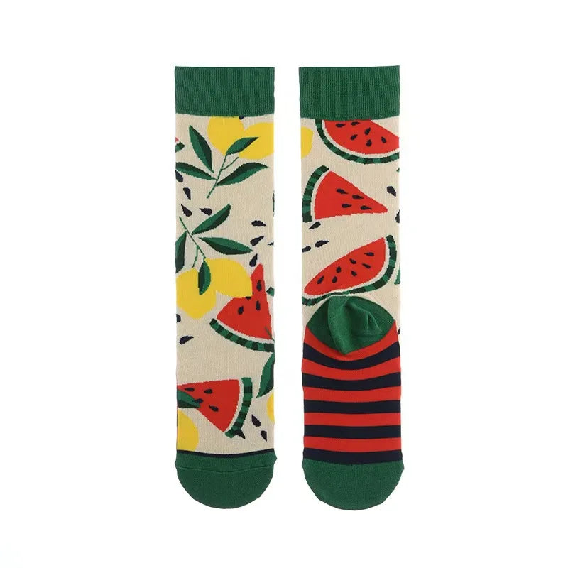 Nature Print Socks