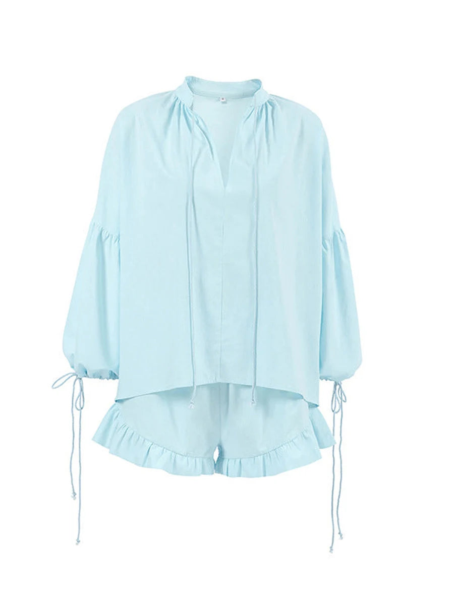 Ruffle Lounge Set