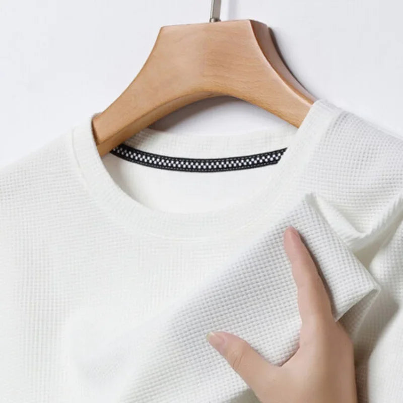 Waffle Knit T-Shirt
