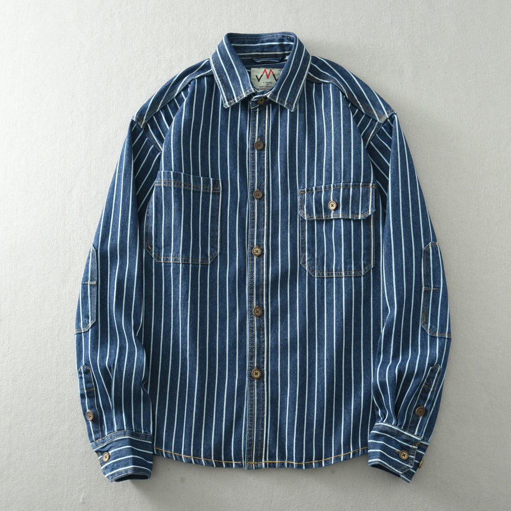 Railstripe Denim Shirt
