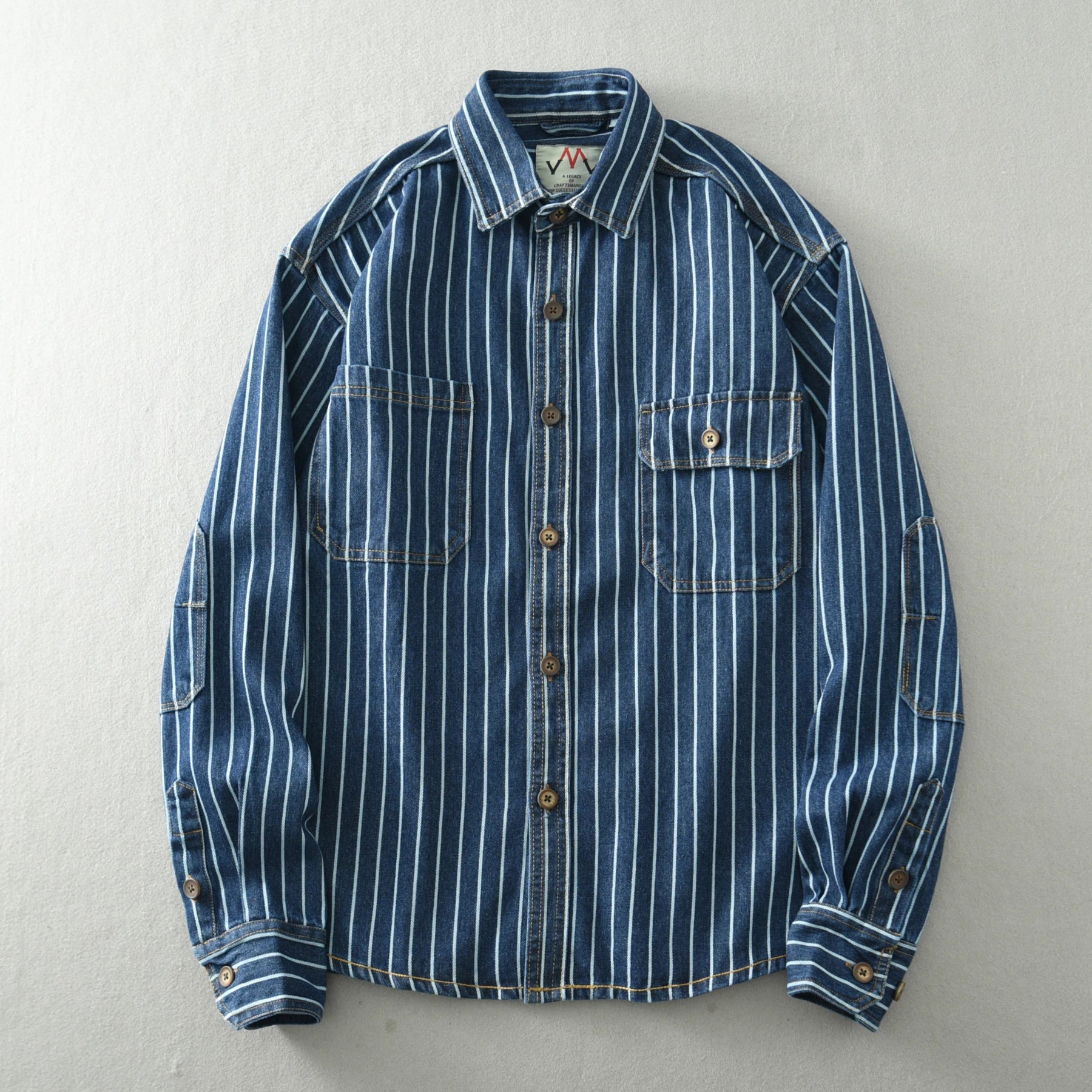 Railstripe Denim Shirt