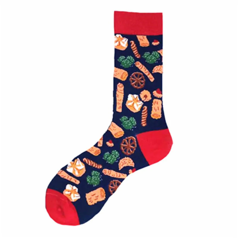 Nature Print Socks