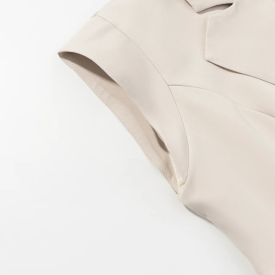 Wide Leg Suit Set
