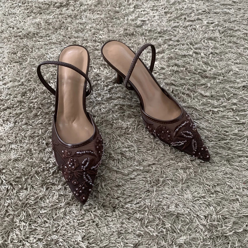 Chic Bead Sandals