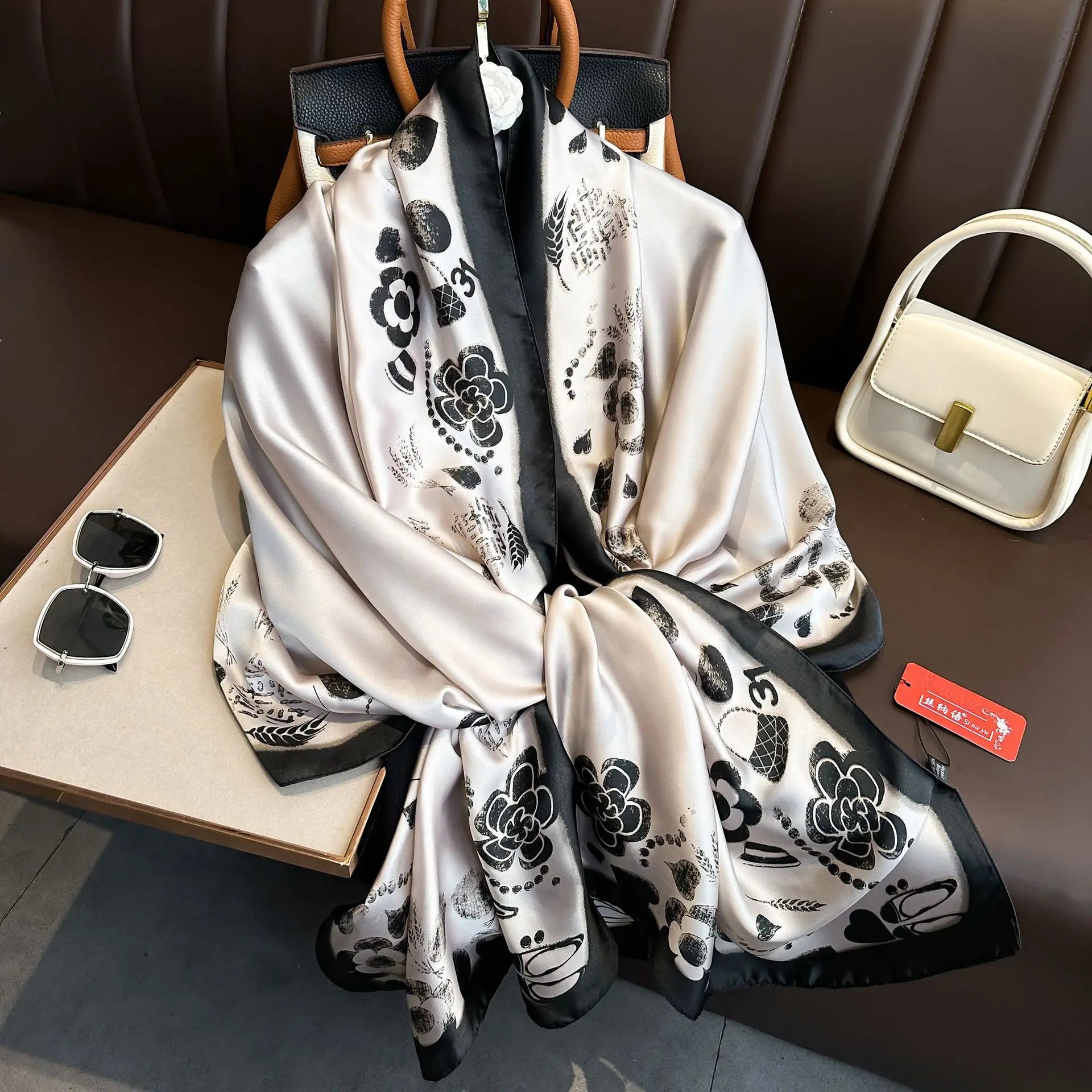 Elegant Print Scarf
