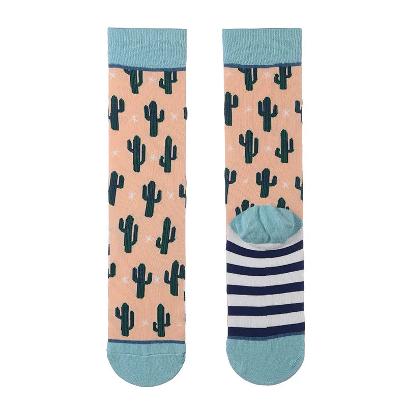 Nature Print Socks
