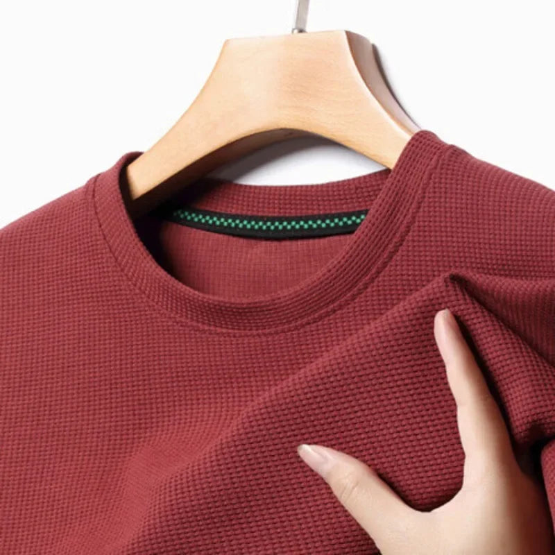 Waffle Knit T-Shirt