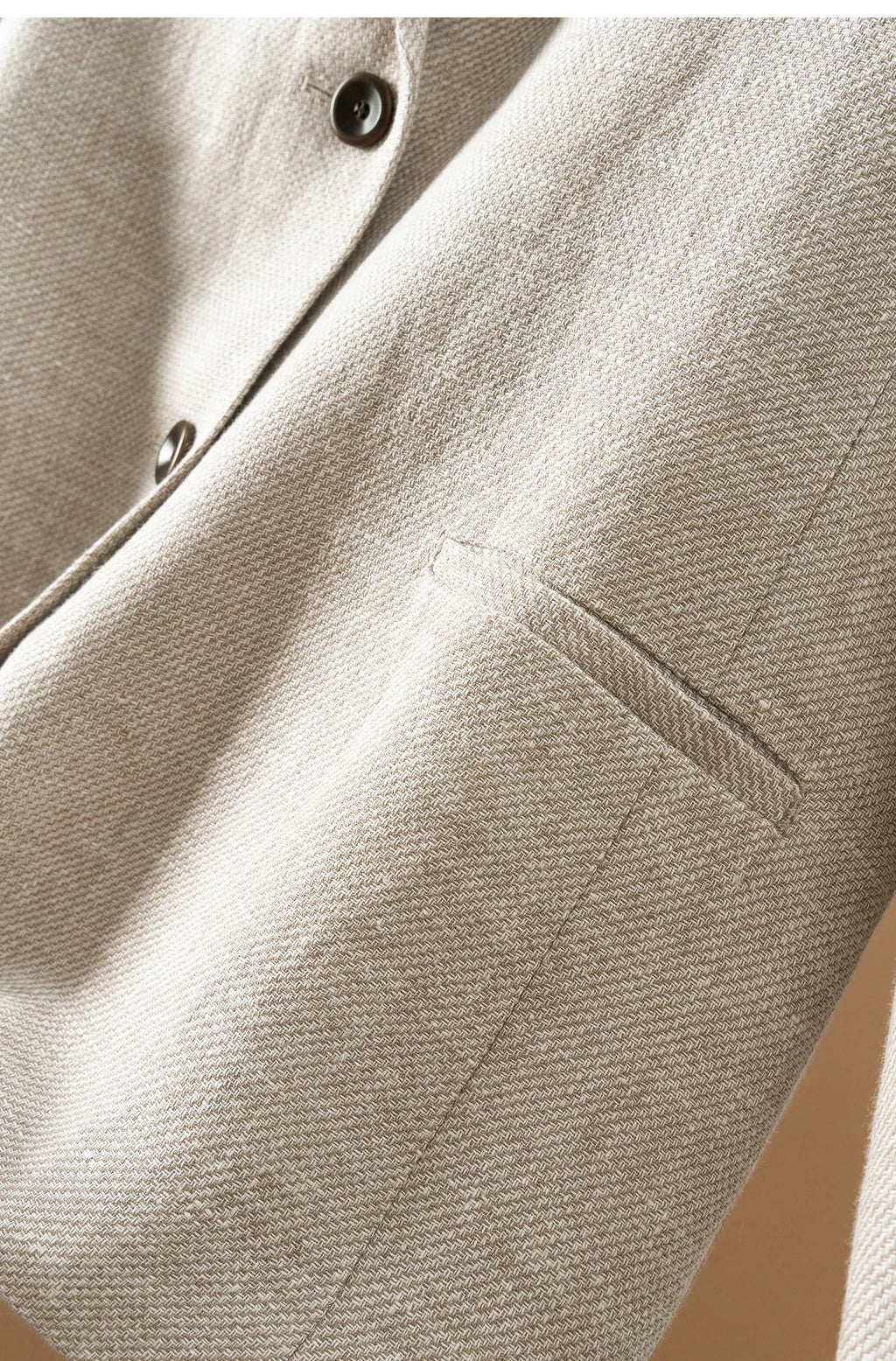 Linen Silhouette Blazer