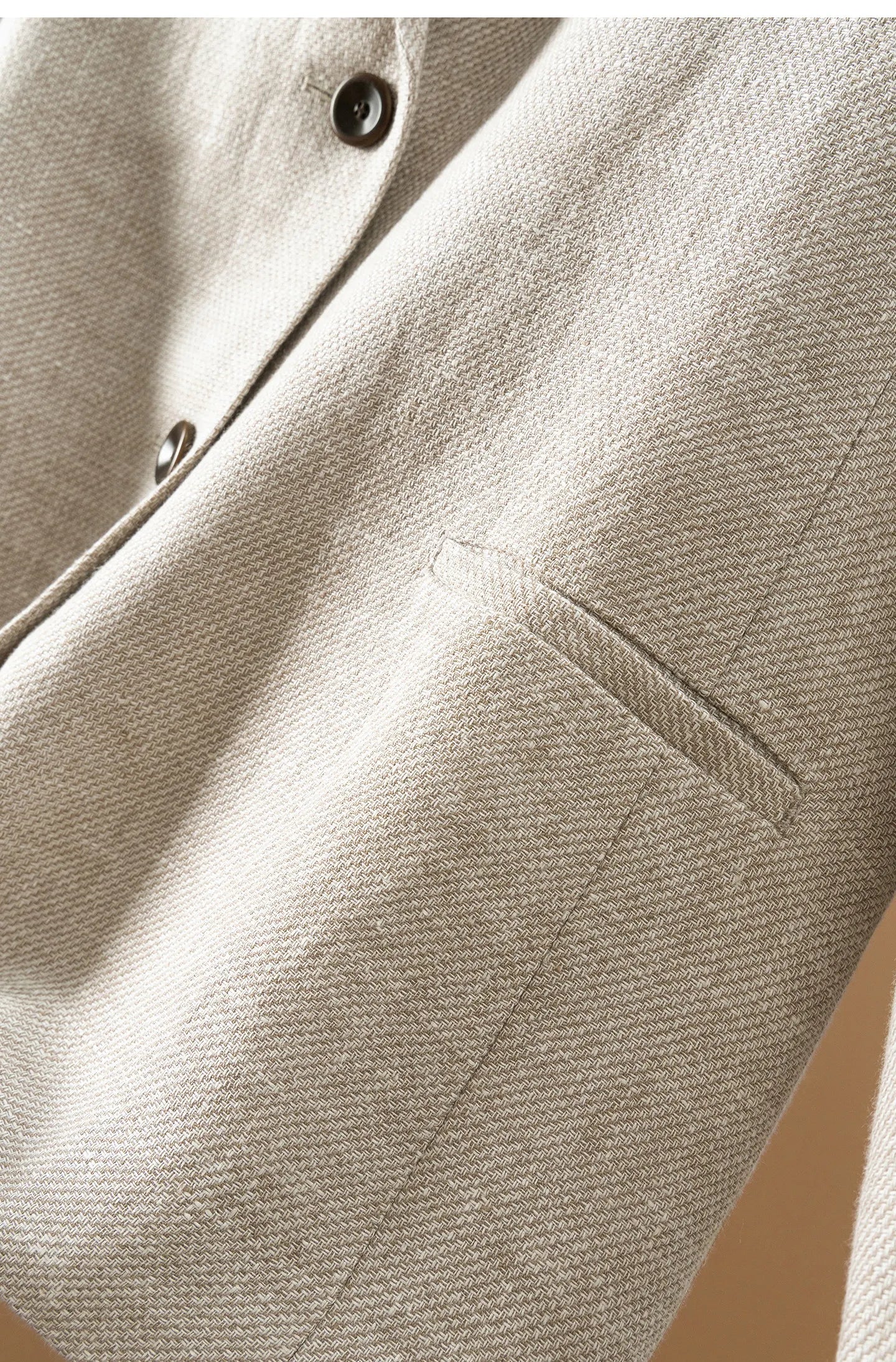 Linen Silhouette Blazer