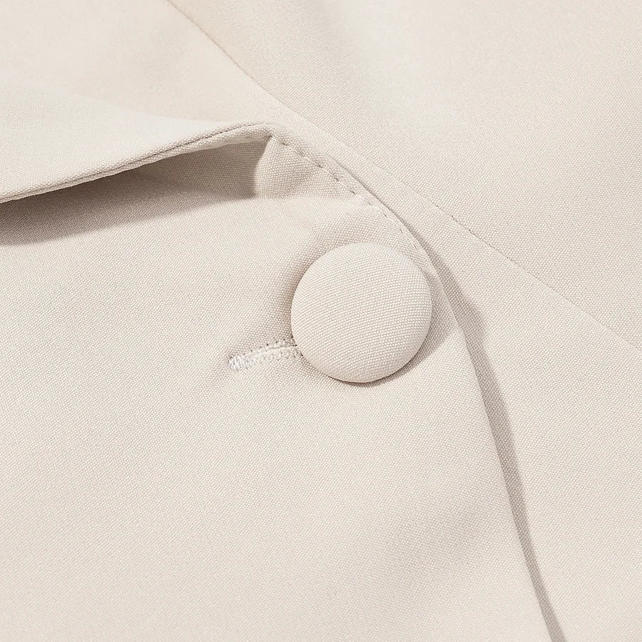 Wide Leg Suit Set