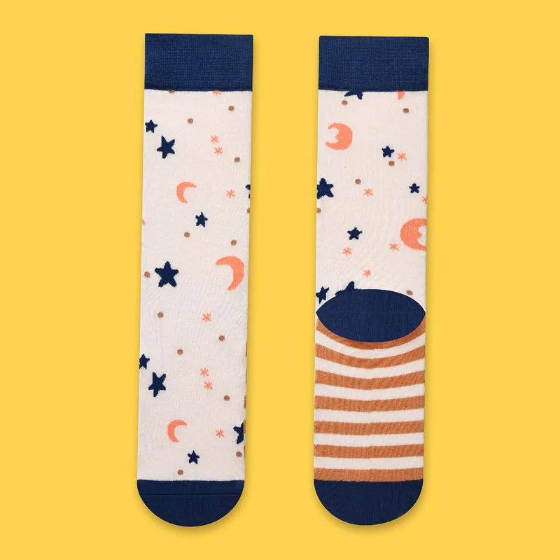Nature Print Socks