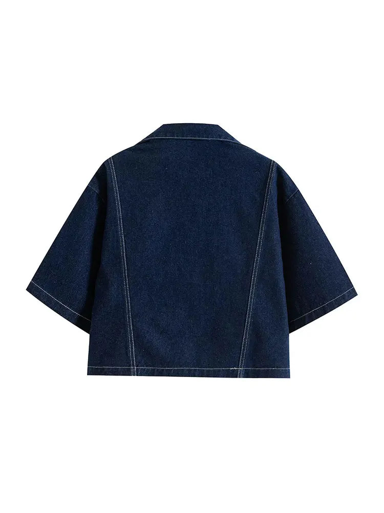 Denim Duo Set