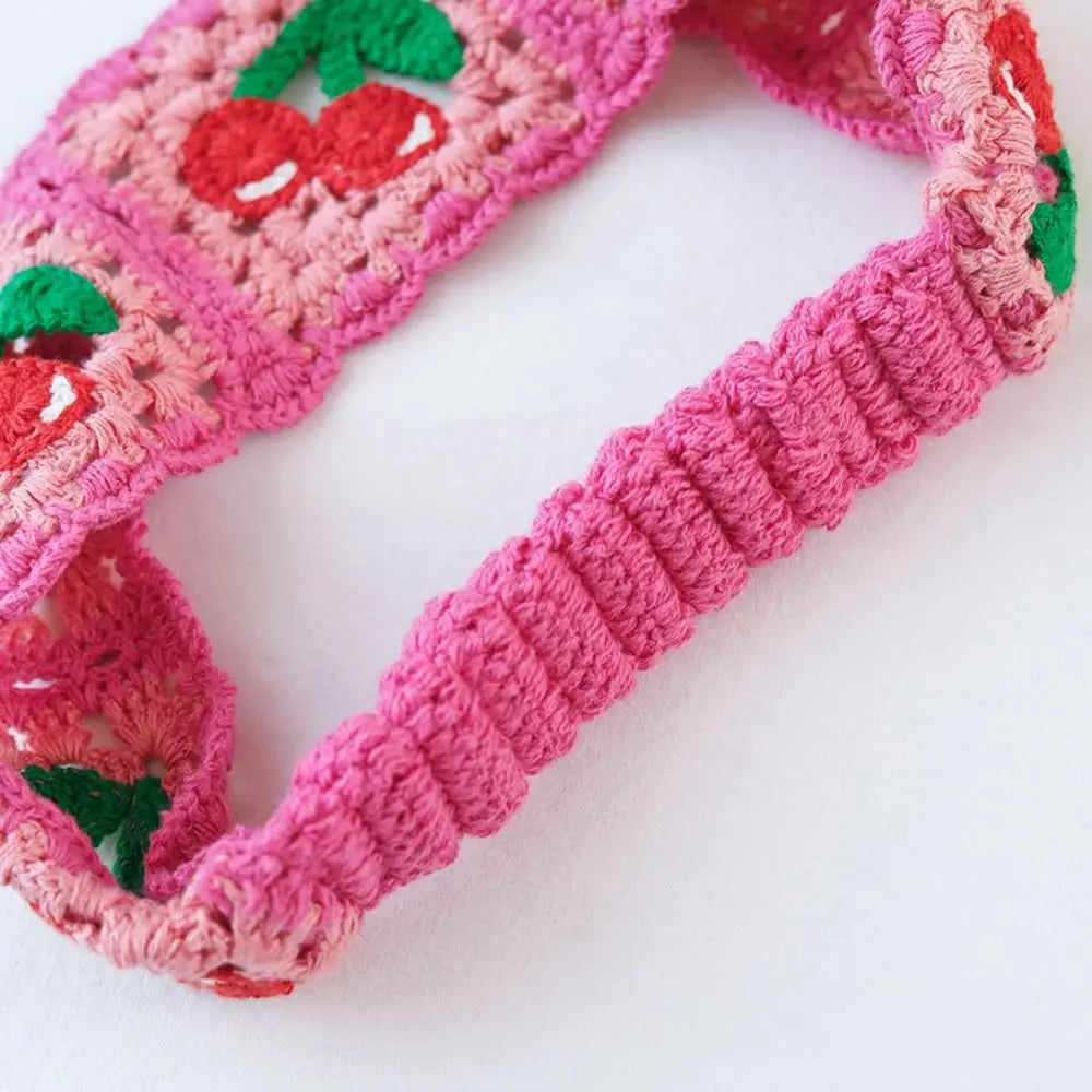 Floral Knit Headband