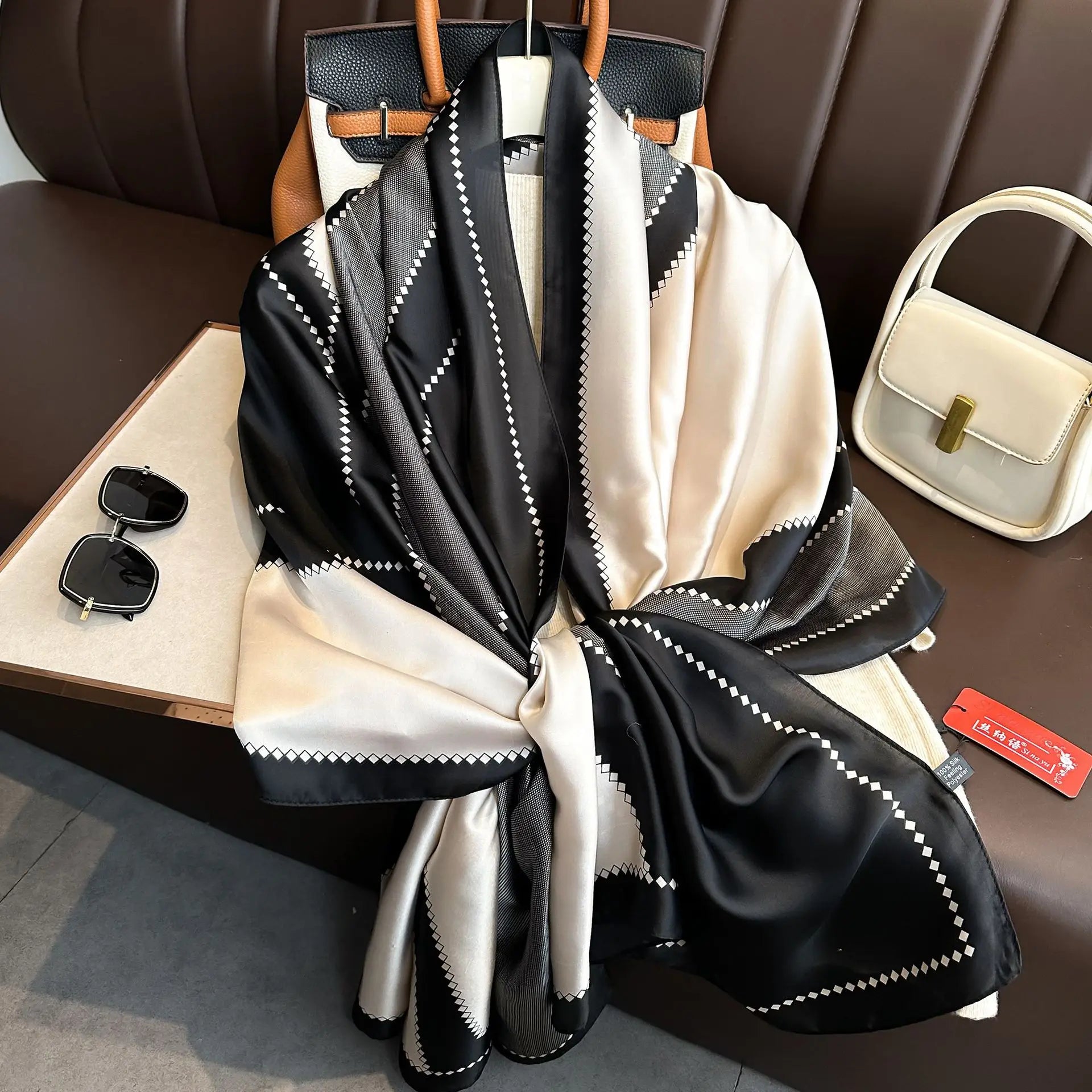 Elegant Print Scarf