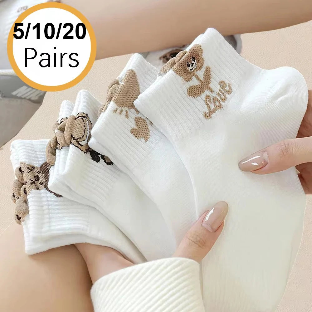 Cute Bear Socks