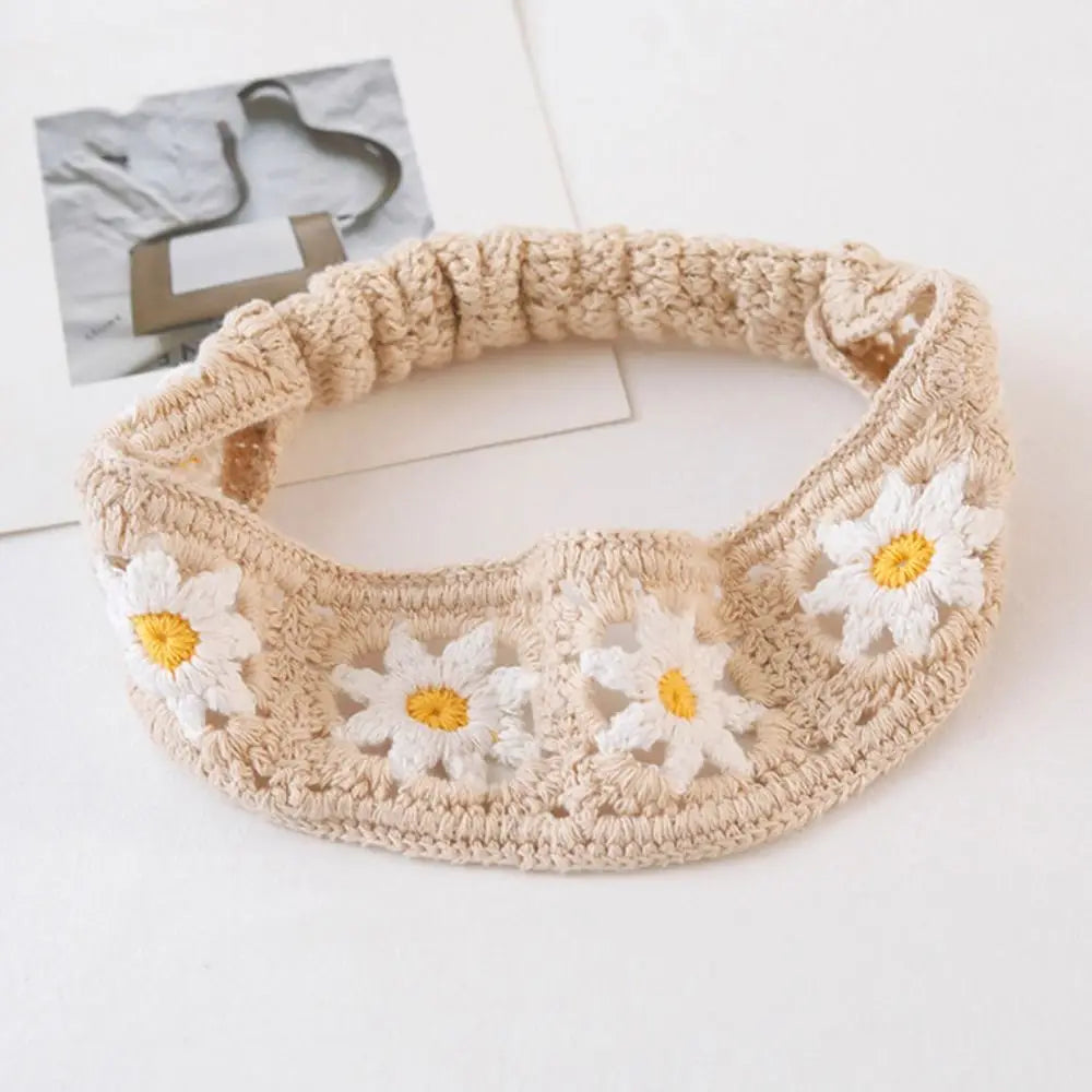 Floral Knit Headband