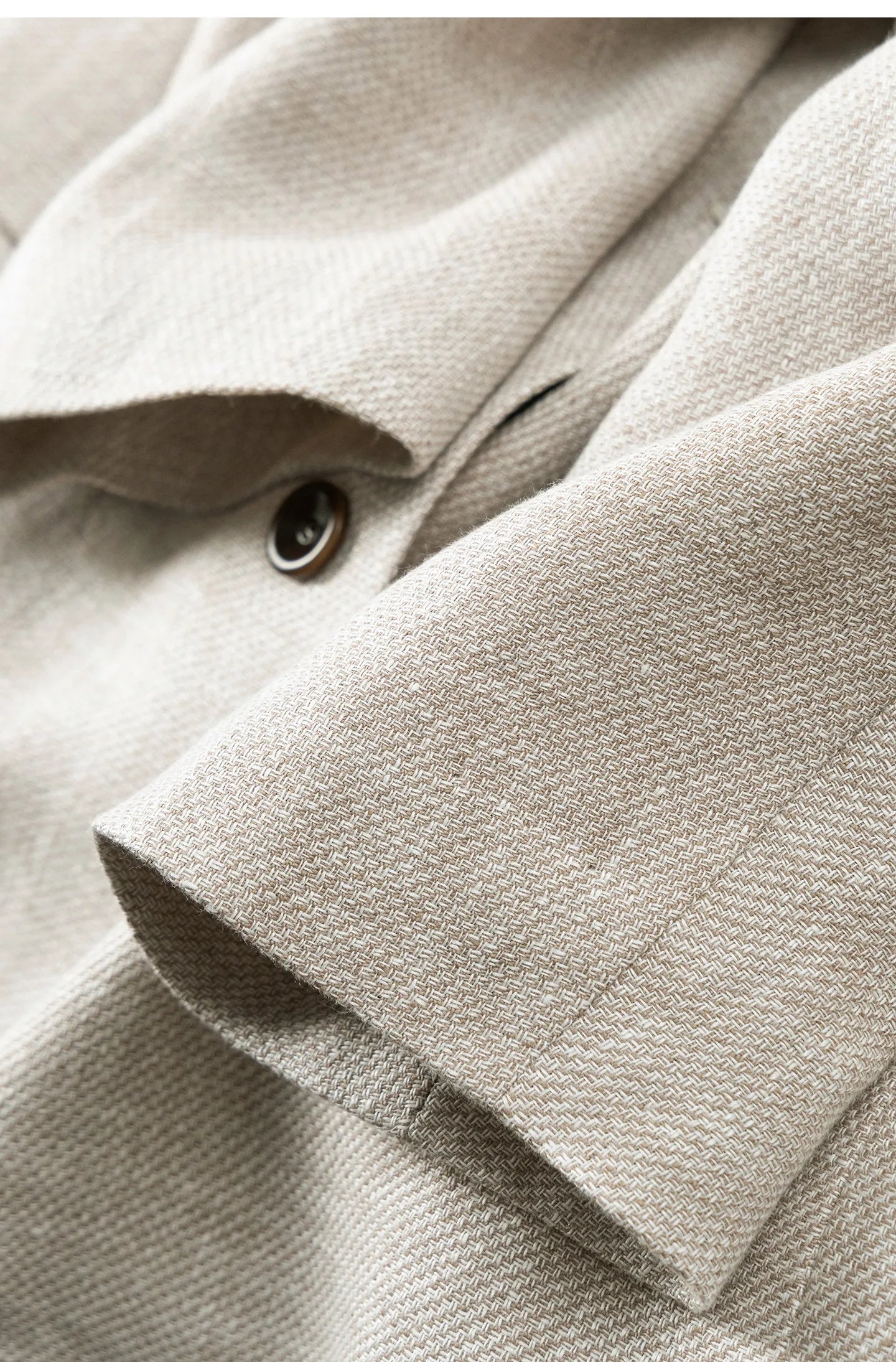 Linen Silhouette Blazer