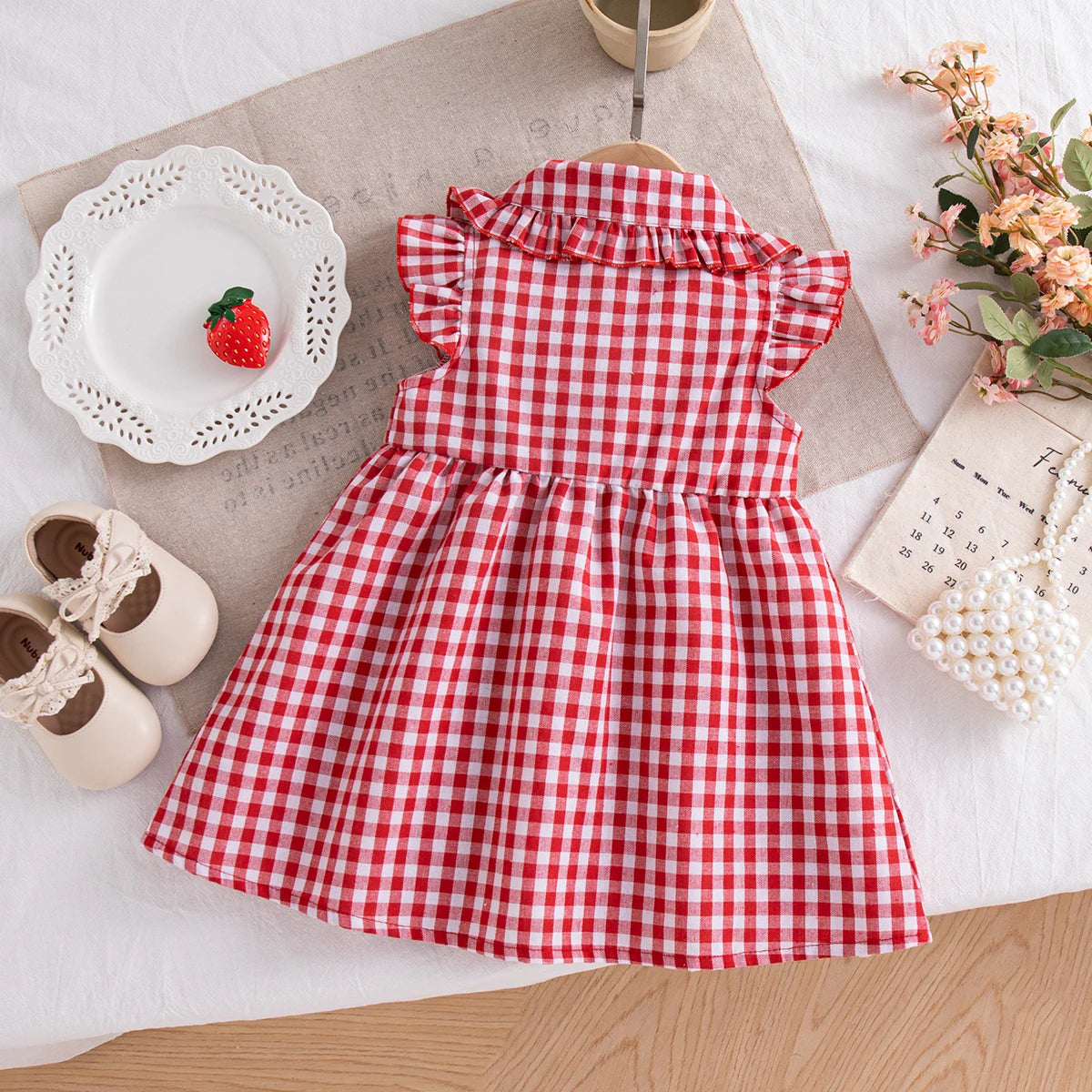 Sleeveless Cotton Dress