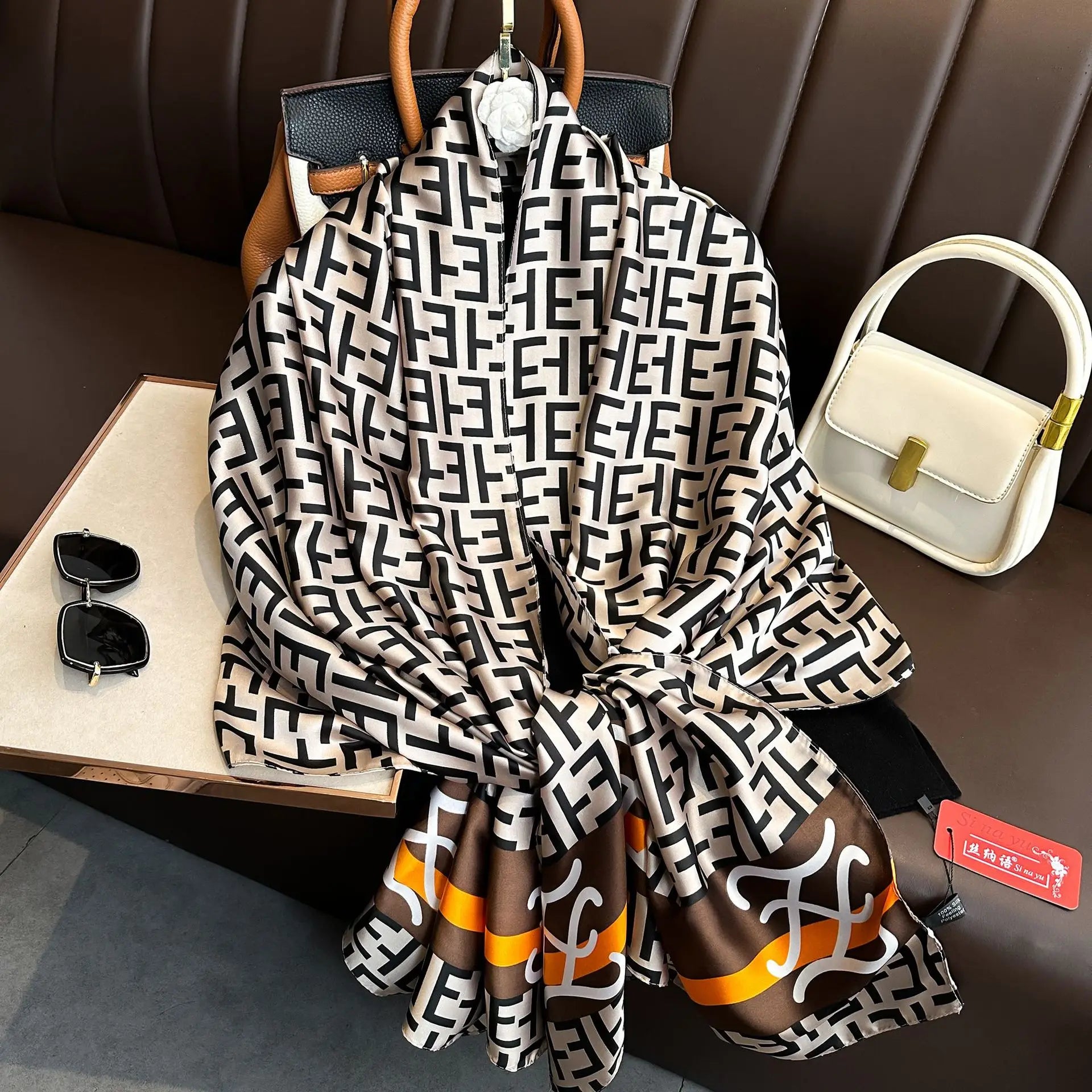 Elegant Print Scarf