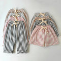 Linen Stripe Shorts