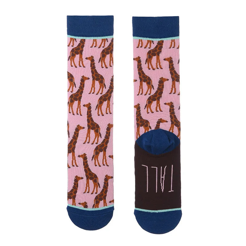 Nature Print Socks