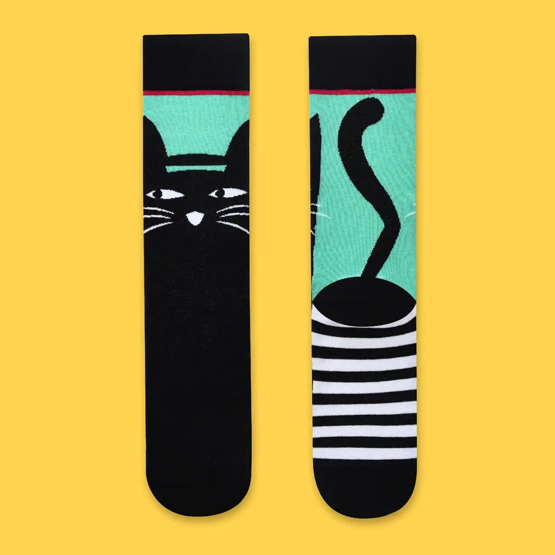 Nature Print Socks