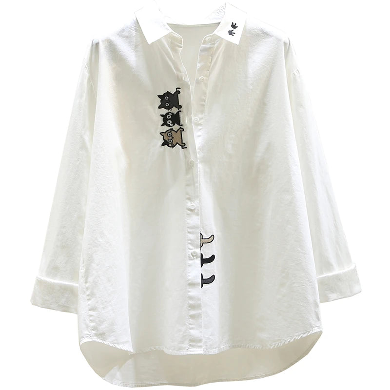 Cute Cotton Blouse