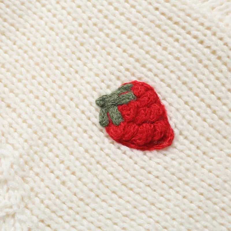 Strawberry Cardigan