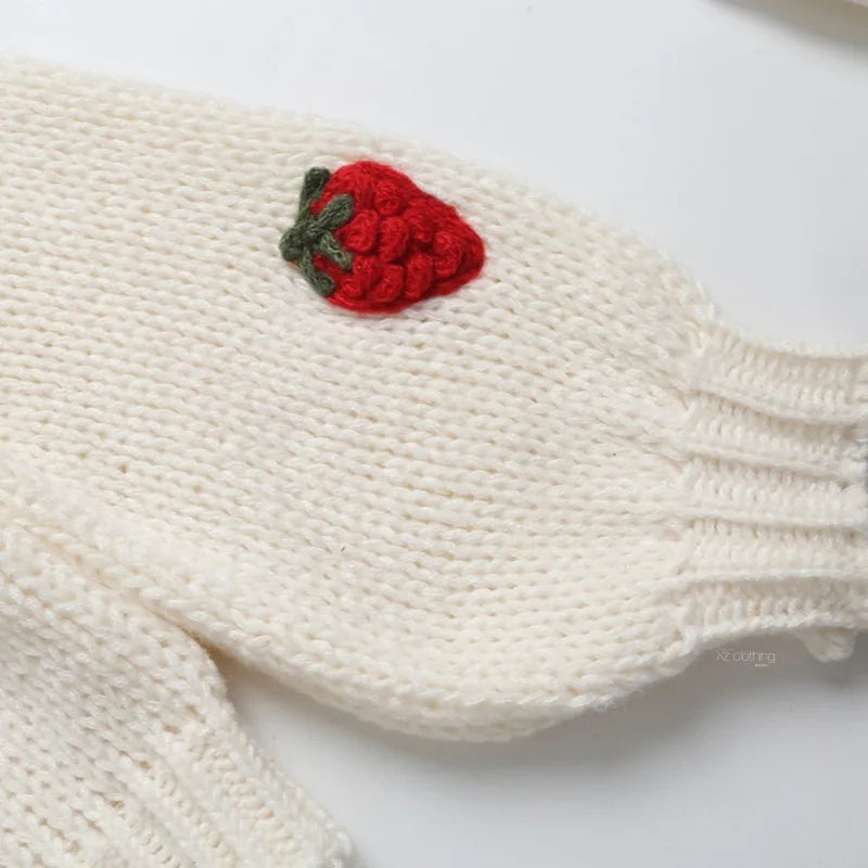 Strawberry Cardigan