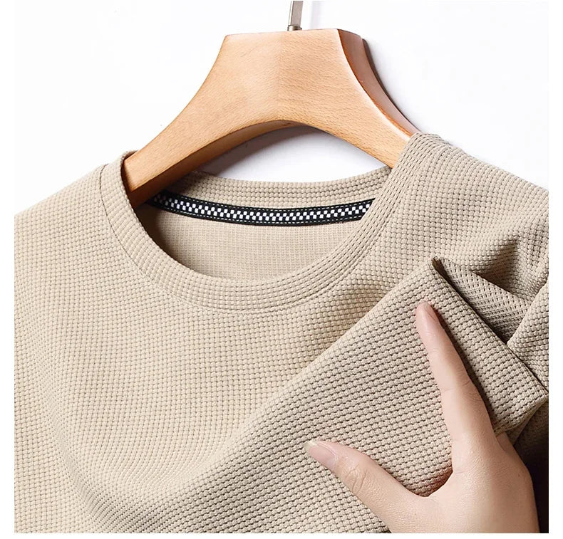 Waffle Knit T-Shirt