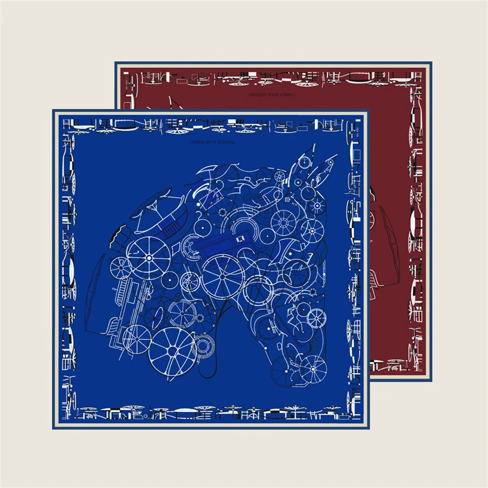 Rider Silk Scarf