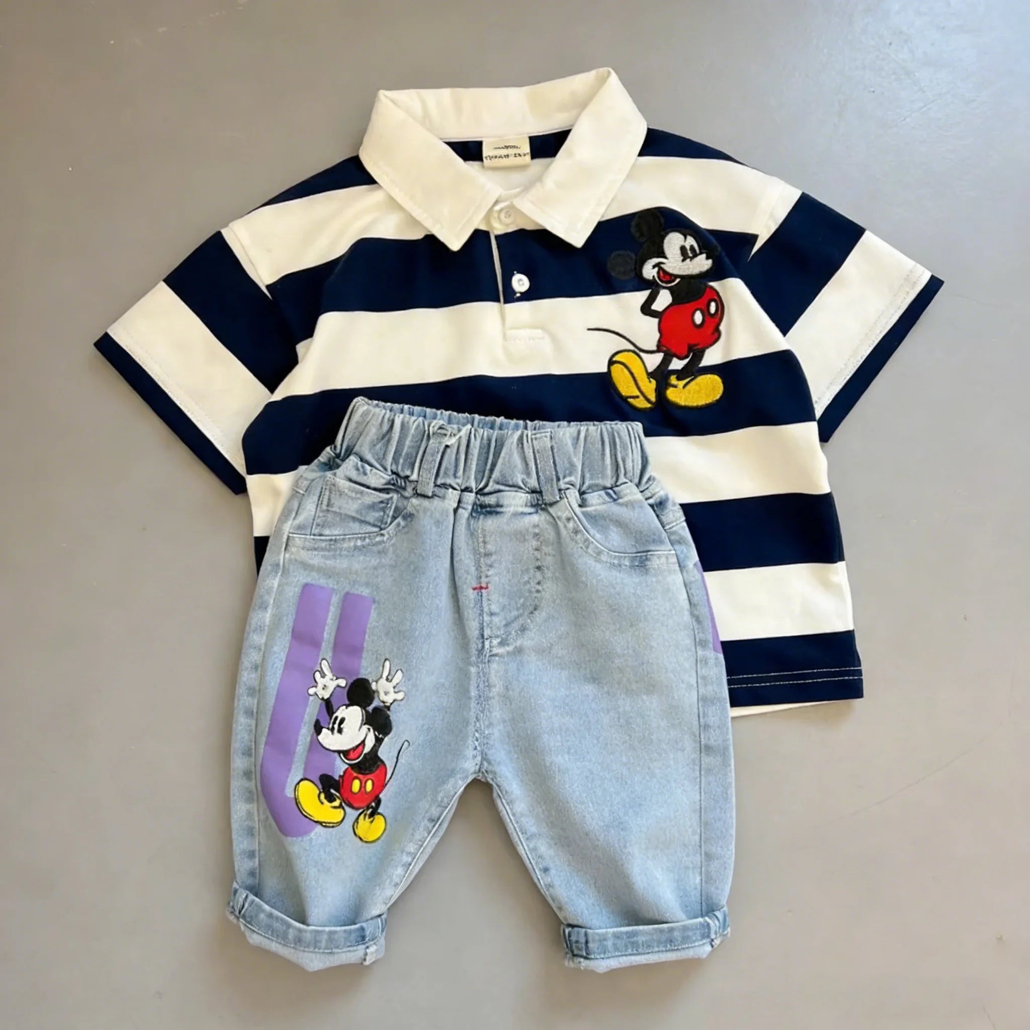 Mickey Denim Set