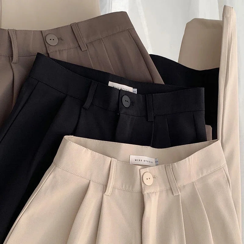 High Waist Trousers