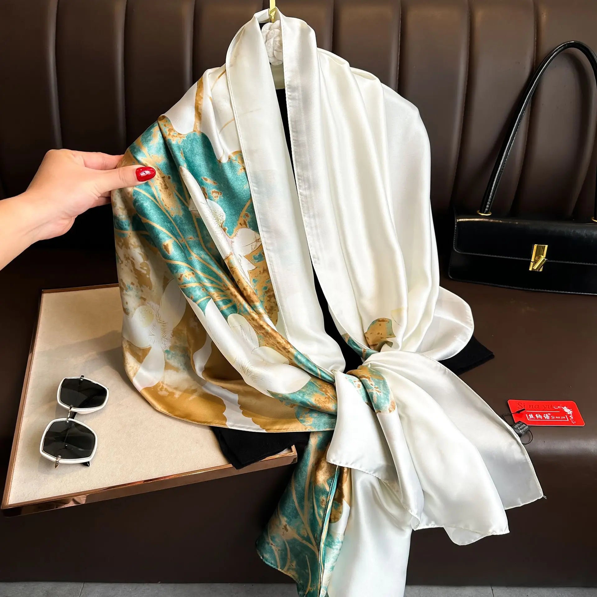 Elegant Print Scarf