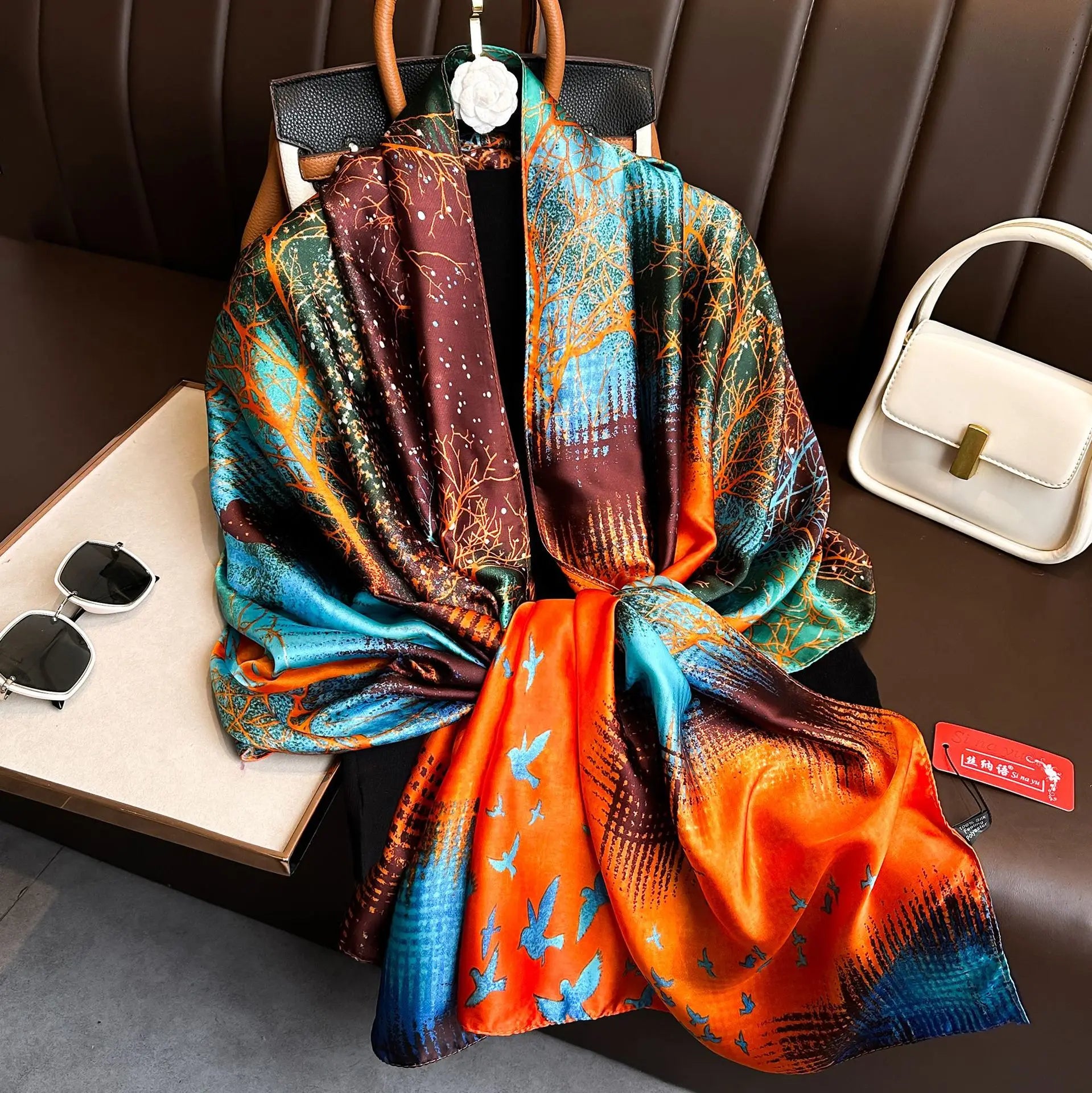 Elegant Print Scarf
