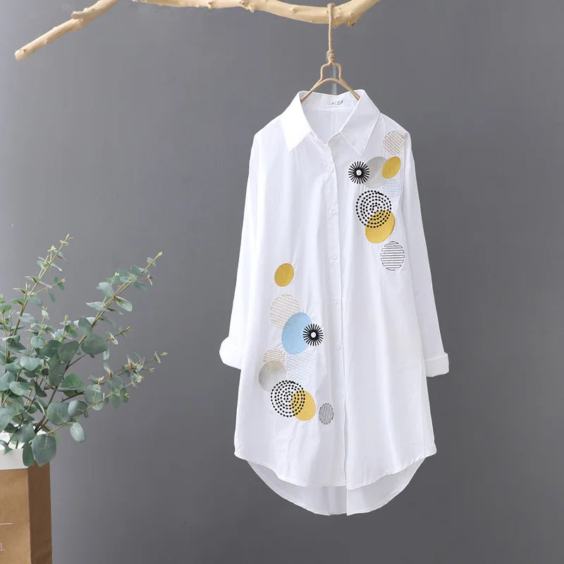 Elegant Embroidery Top