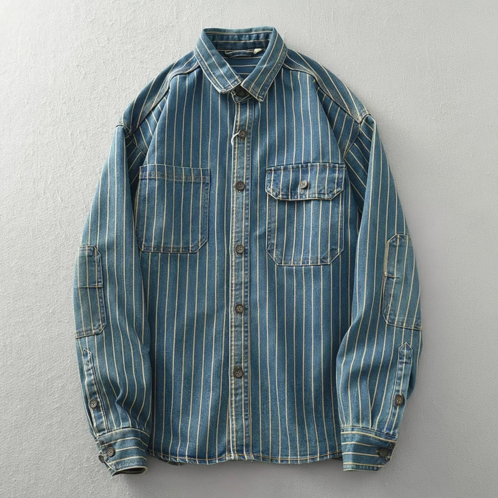 Railstripe Denim Shirt