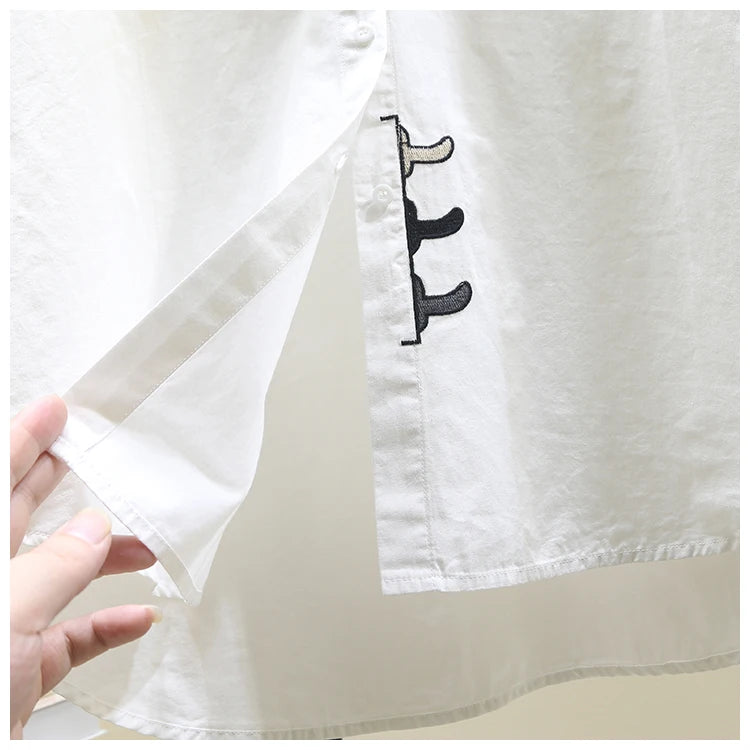 Cute Cotton Blouse