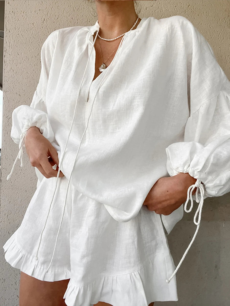 Ruffle Lounge Set