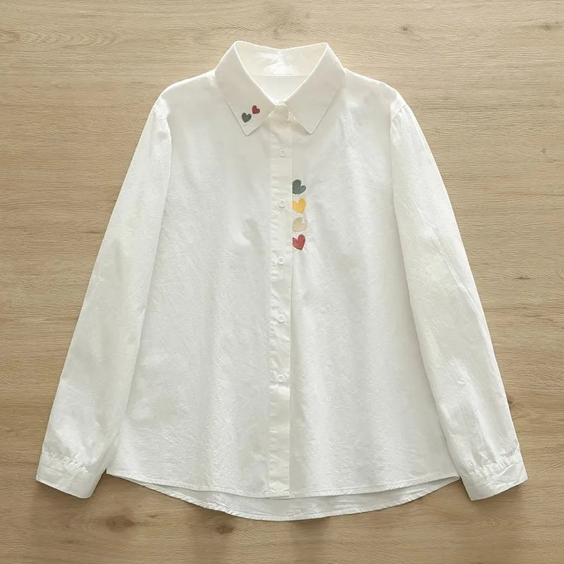 Playful Embroidery Shirt