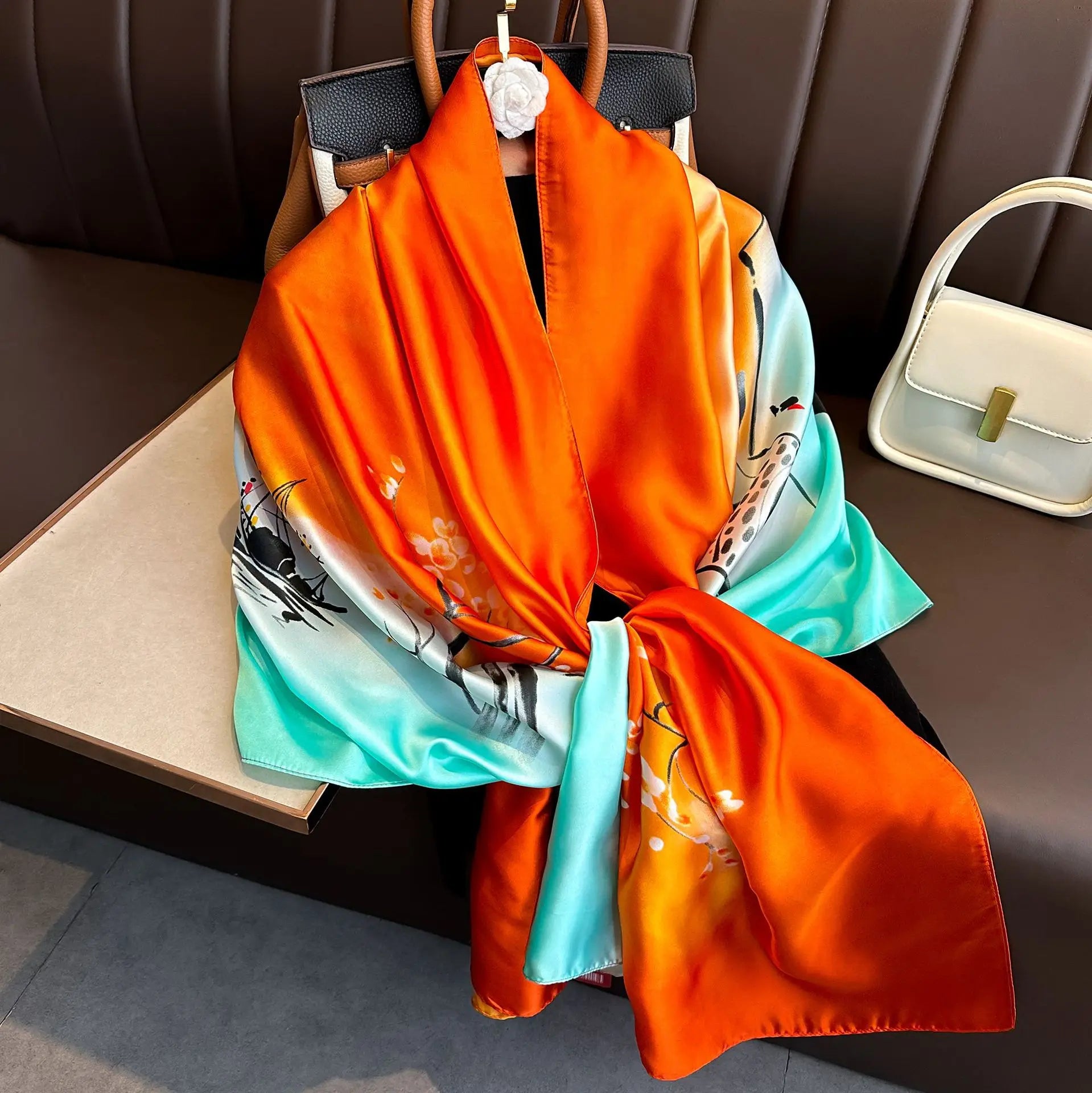 Elegant Print Scarf