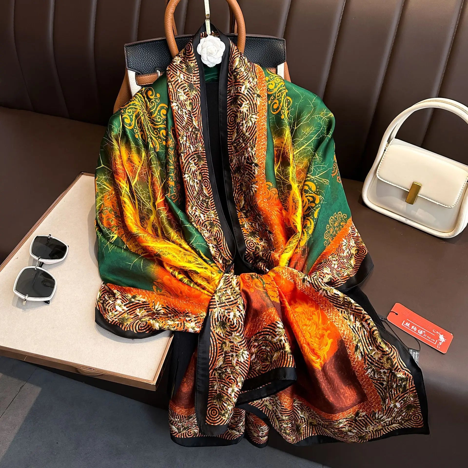 Elegant Print Scarf