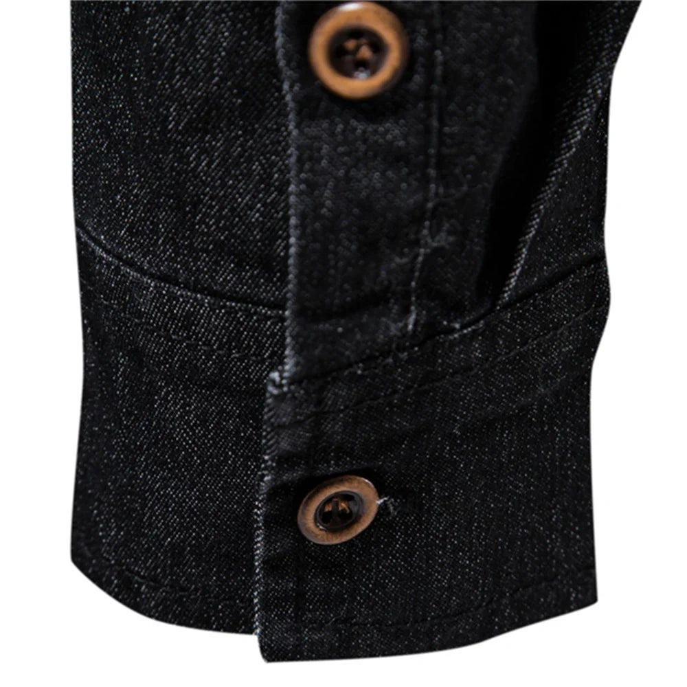 RivetFlex Denim Shirt